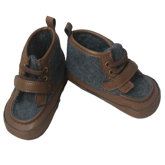 Carter's Other - 🍭6/$30 Carter’s soft soled Velcro high tops 6-9 m
